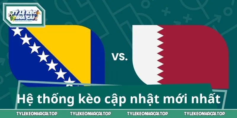 Hệ thống kèo được cập nhật mới nhất