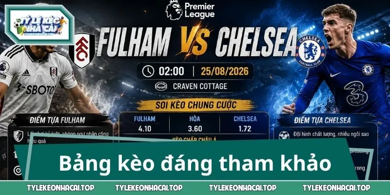 Góc nhìn chuyên gia và bảng kèo đáng tham khảo