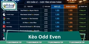 Kèo Odd Even & Công Thức Bắt Lẻ Chẵn Cho Người Mới